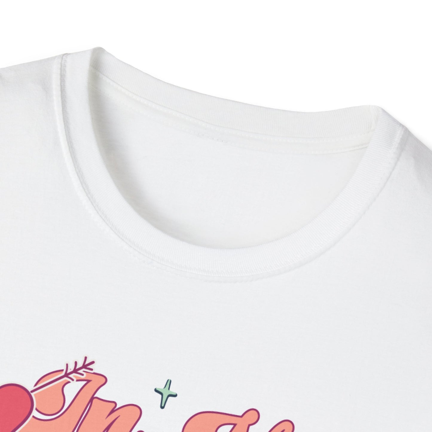 Adorable "In My Valentine Era" T-Shirt | Retro Groovy Love Heart Tee for Women & Girls | Trendy Valentine's Day Gift