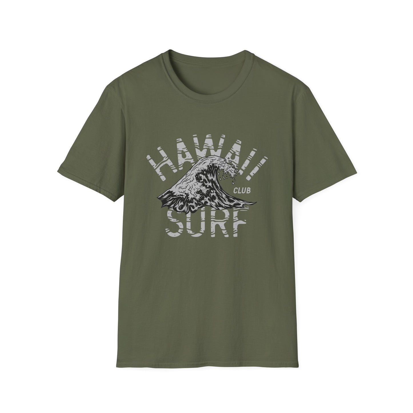 Epic Hawaii Surf Club T-Shirt - Vintage Wave Graphic Tee for Ocean Lovers | Classic Beach Life Summer Apparel