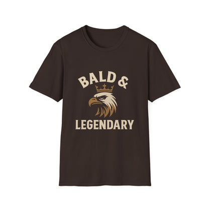 Bald & Legendary Eagle Graphic T-Shirt