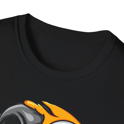 Melting Skull Emoji T-Shirt | Bold Expressive Scream Graphic Tee | Unique Edgy Streetwear Top