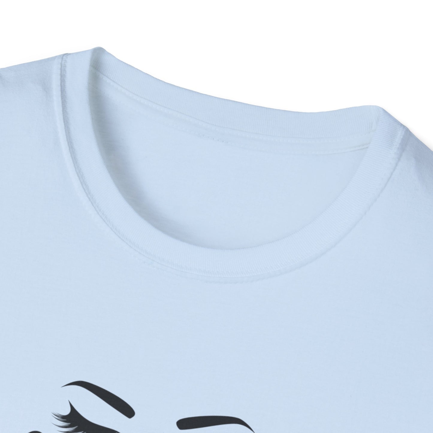 Glamorous 'My Lashes Are Feeling Long Today' T-Shirt | Empowering Beauty Lover Tee for Women | Chic & Witty Quote Top