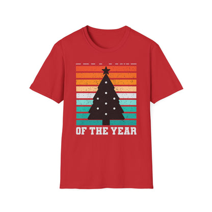 Vintage Christmas Tree T-Shirt | "Best Time Of The Year" Retro Holiday Tee | Cozy Festive Party Gift