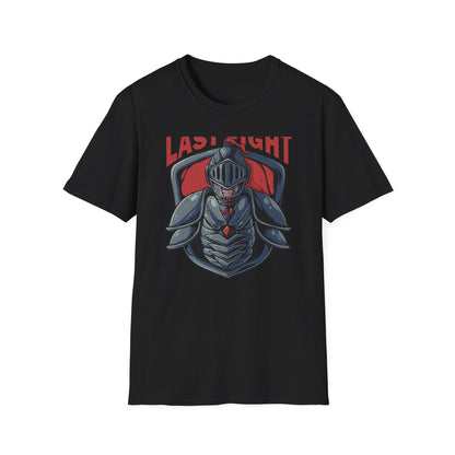 Epic Last Fight Undead Knight T-Shirt | Grim Medieval Warrior Battle Tee | Dark Fantasy Gaming Apparel