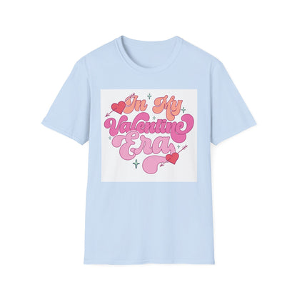 Adorable "In My Valentine Era" T-Shirt | Retro Groovy Love Heart Tee for Women & Girls | Trendy Valentine's Day Gift