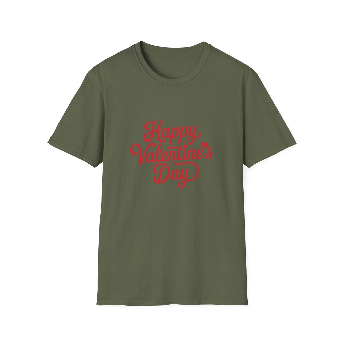 Sweet Happy Valentine's Day T-Shirt | Adorable Script Love Tee | Perfect Romantic Gift for Couples & Loved Ones | Express Your Love