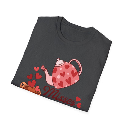 Charming 'Steal Your Heart' Teapot T-Shirt | Adorable Valentine's Day Love & Tea Lover Gift | Sweet Romantic Tee
