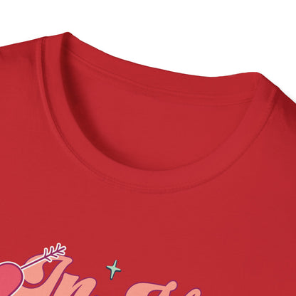 Groovy 'In My Valentine Era' T-Shirt | Retro Pink Heart Trendy Valentine's Day Tee | Sweet Love Season Gift