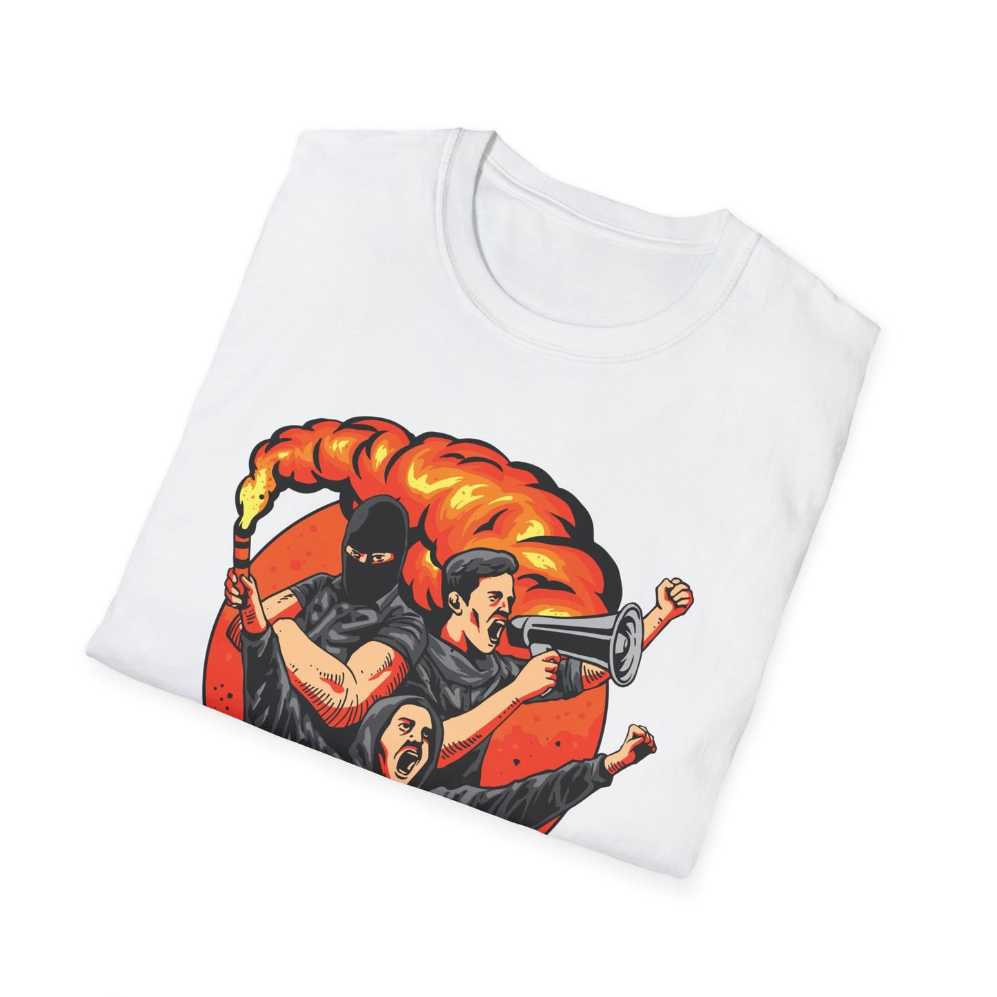 Bold Uprising Protest T-Shirt | Revolutionary Activism Tee | Ignite Change & Raise Your Voice | Freedom Fighter Apparel