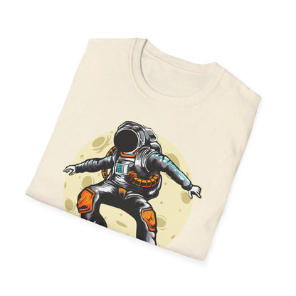 Epic Astronaut Moon Float T-Shirt | Gravity-Defying Space Explorer Tee | Cool Cosmic Gift for Men & Women