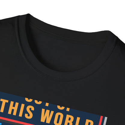 Epic "Out of This World" Astronaut T-Shirt | Retro Space Explorer Tee | Stellar Sci-Fi Adventure Gift