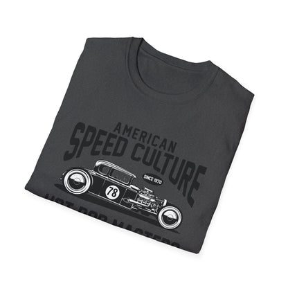 Legendary Hot Rod Masters T-Shirt | American Speed Culture Since 1970 Vintage Race Car Tee | Classic Car Enthusiast Gift