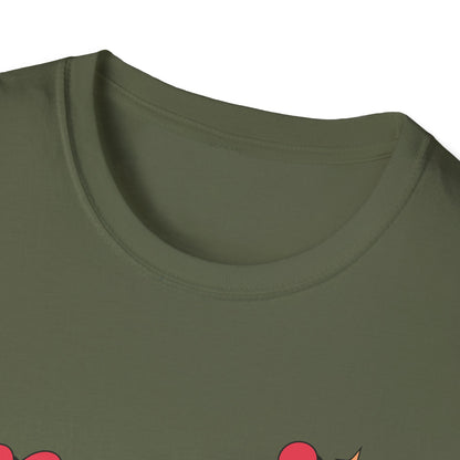 Enchanting 'Magic of Love' Groovy T-Shirt | Retro Valentine's Day Heart Tee | Whimsical, Cute & Romantic Gift