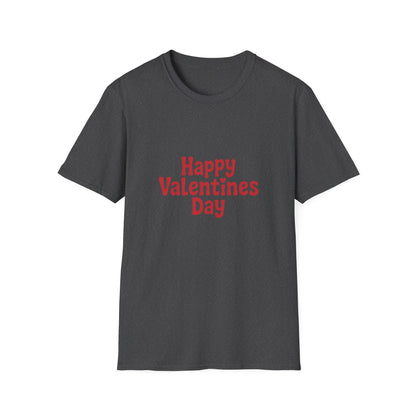 Groovy Happy Valentines Day T-Shirt | Retro Heart Love Tee Gift for Sweethearts & Couples | Cute Romantic Valentine's Shirt