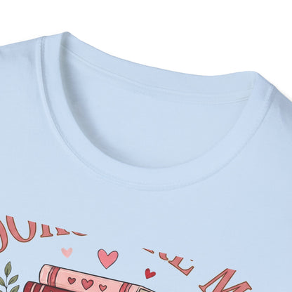 Charming Books Are My Love Language T-Shirt | Cozy Reader & Librarian Gift | Aesthetic Book Lover Tee