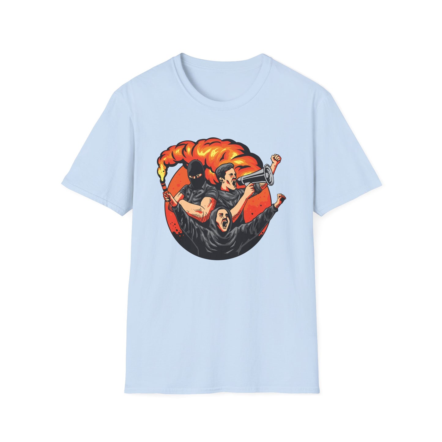 Bold Uprising Protest T-Shirt | Revolutionary Activism Tee | Ignite Change & Raise Your Voice | Freedom Fighter Apparel