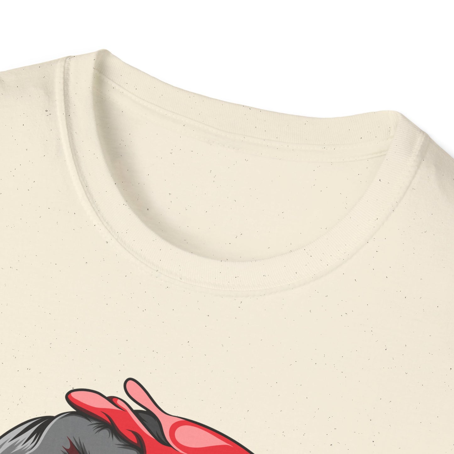 Awesome Split Personality Skull Emoji T-Shirt - Unique Edgy Design for Dark Humor & Bold Style