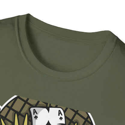 Born to Die Military Skull T-Shirt - Edgy Ace of Spades & Bullet Helmet Tee for Veterans, Bikers & Tattoo Lovers | Bold Statement Shirt