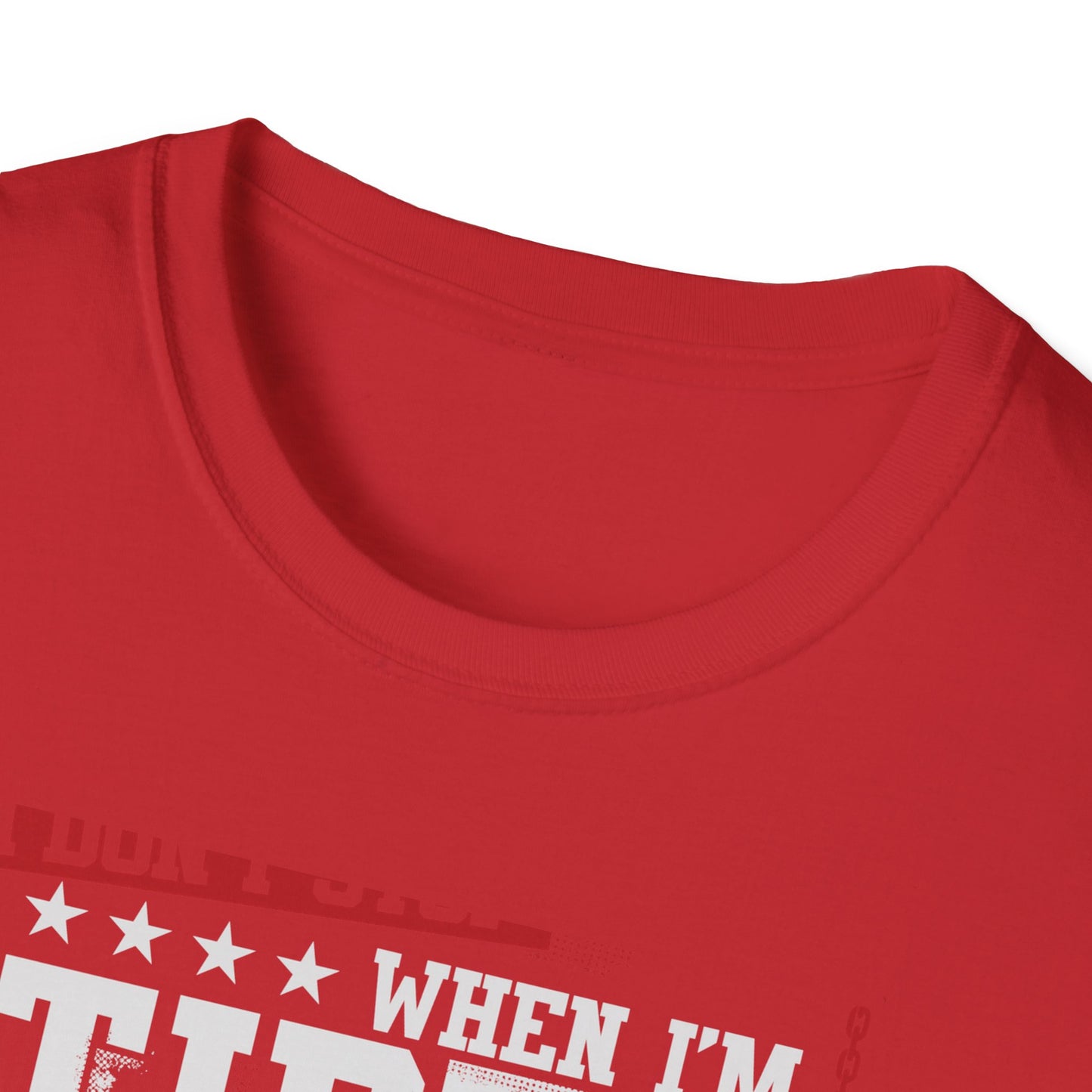 Unstoppable 'I Don't Stop When I'm Tired' T-Shirt | Epic Gym Motivation Tee | Weightlifting Fitness Apparel for True Warriors