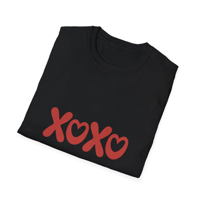 Sweet XOXO Heart T-Shirt | Trendy Hugs & Kisses Love Graphic Tee for Valentine's Day & Beyond