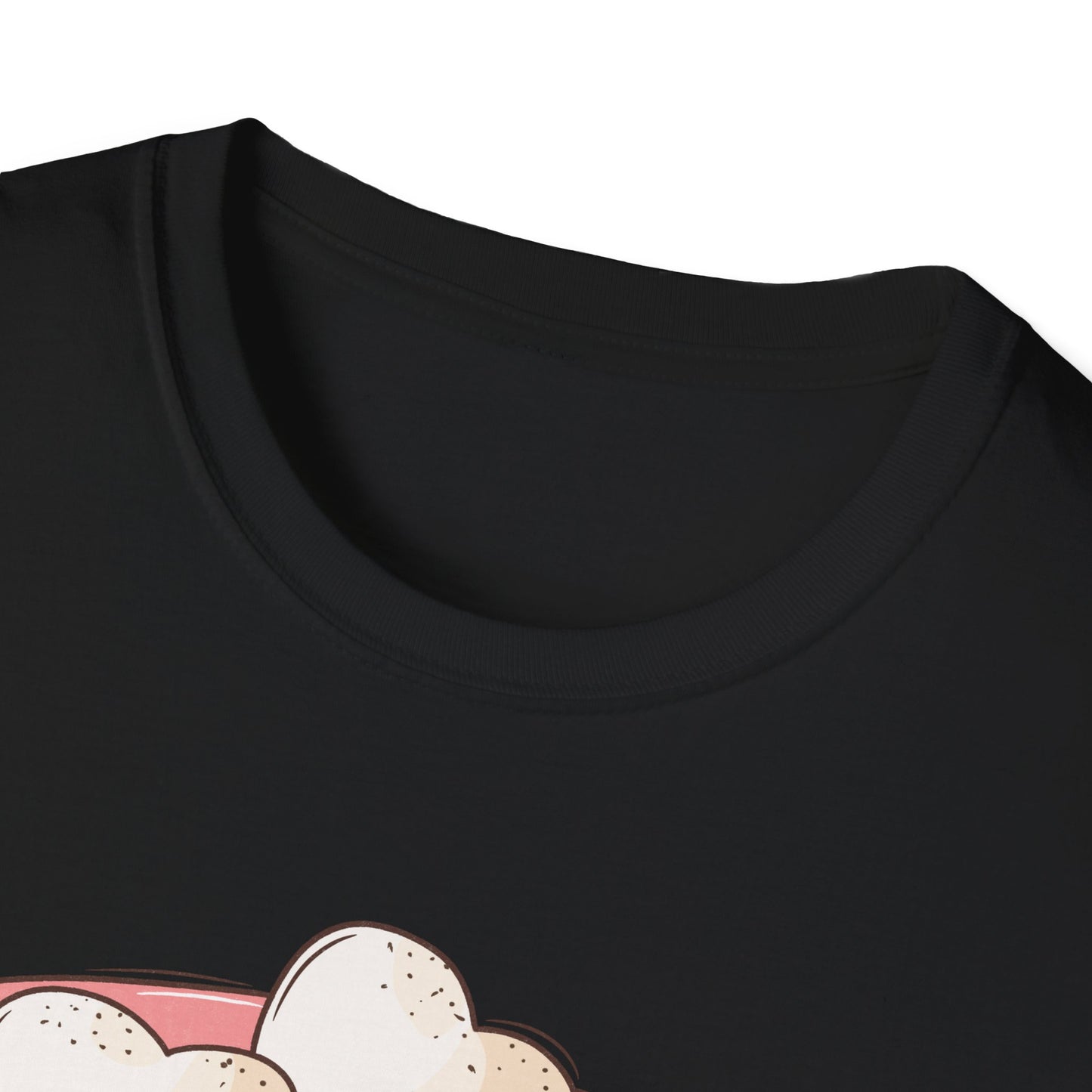 Sweet "All You Need Is Love" T-Shirt | Retro Hot Chocolate Mug with Heart Marshmallows | Adorable Valentine's Day & Cozy Love Tee