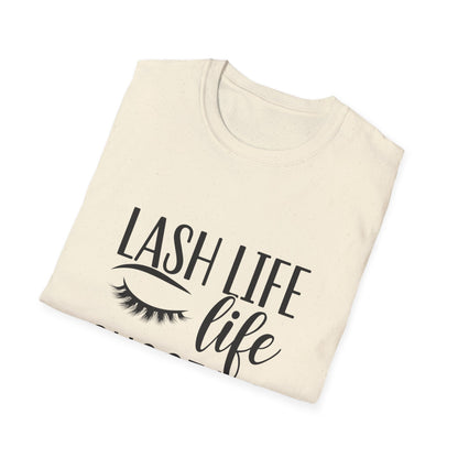 Lash Life Chose Me T-Shirt | Chic Eyelash Artist & Tech Tee | Empowering Beauty Lover Gift | Trendy Salon Wear