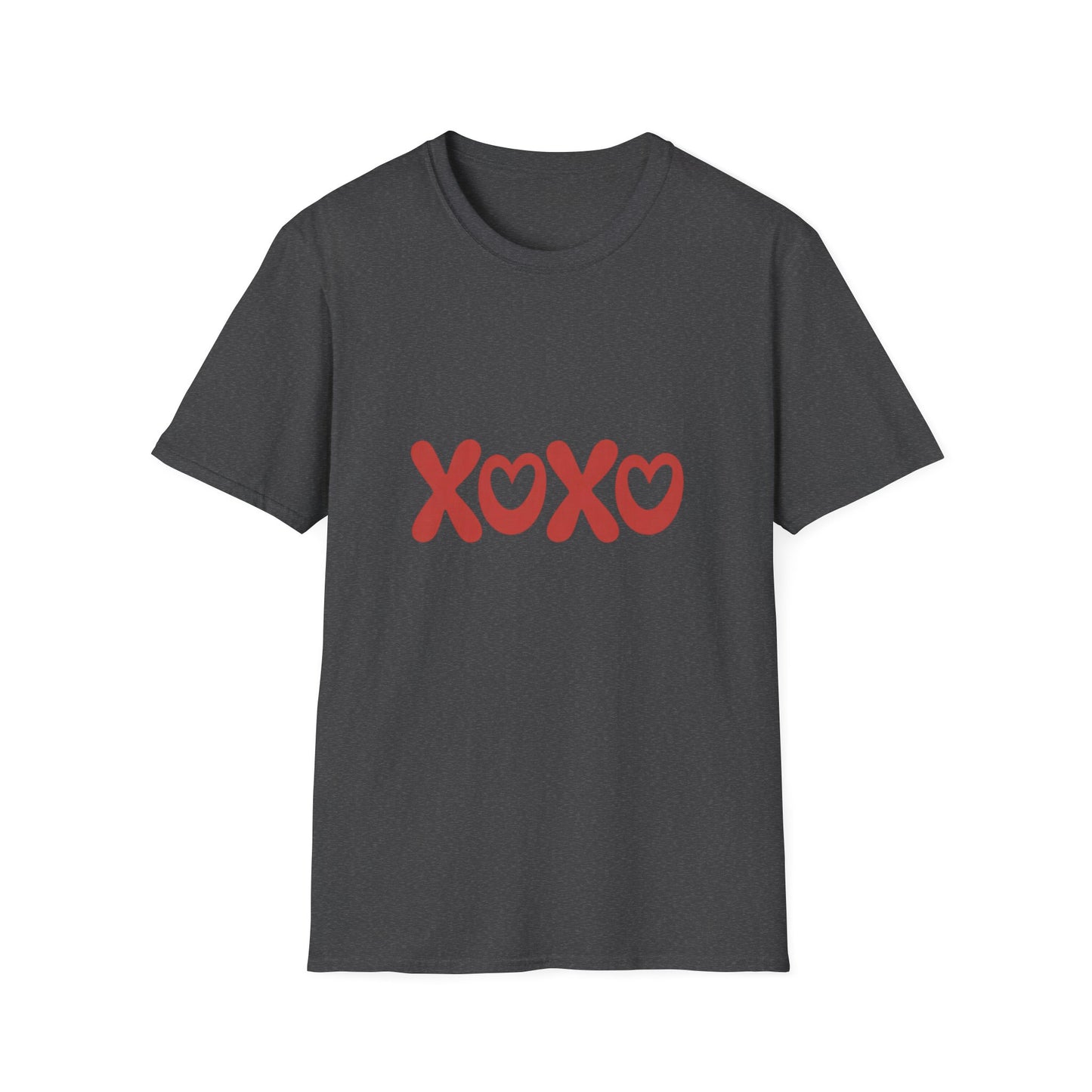 Sweet XOXO Heart T-Shirt | Trendy Hugs & Kisses Love Graphic Tee for Valentine's Day & Beyond
