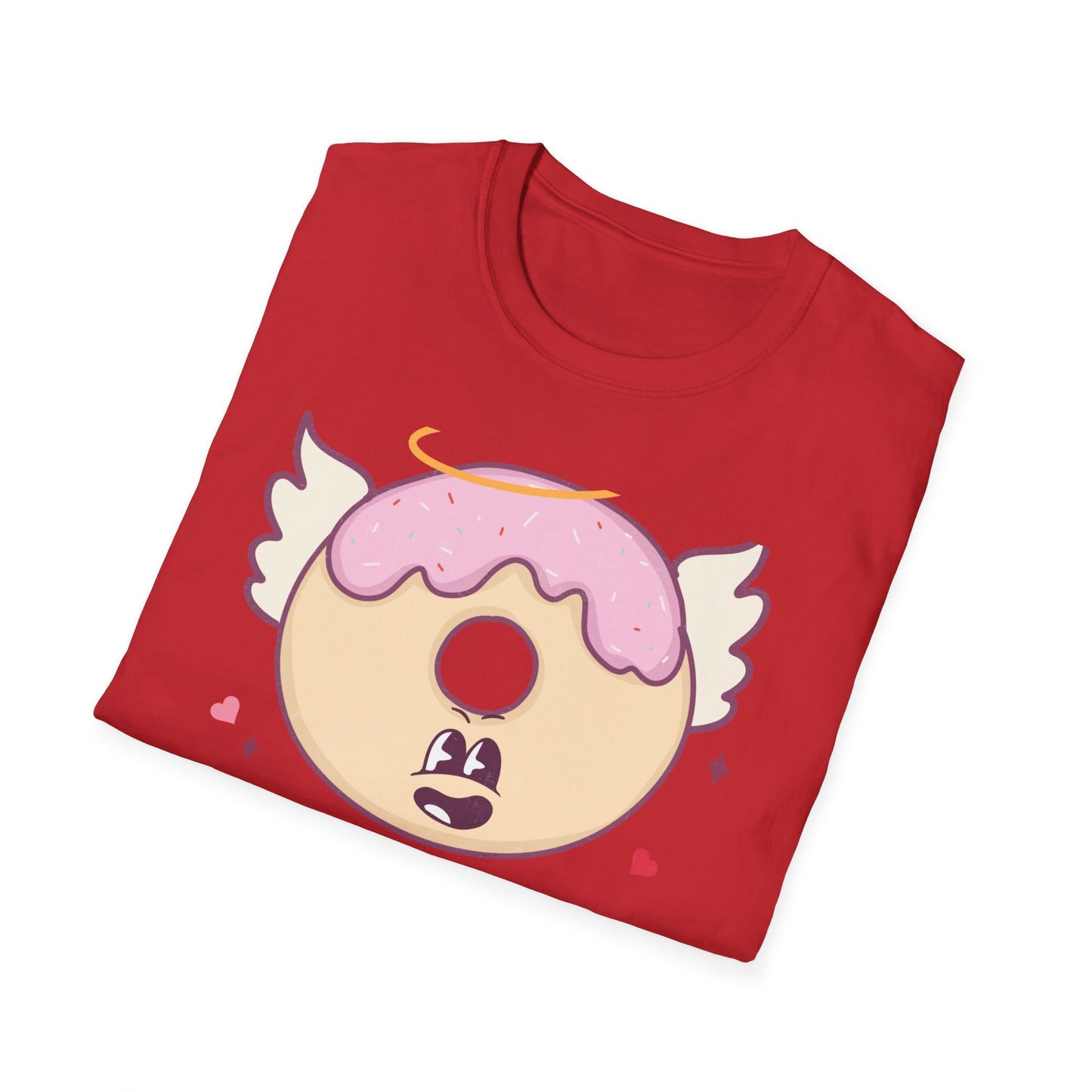 Sweet Angel Donut T-Shirt: 'Feed Me Donuts & Tell Me I'm Pretty' Funny Foodie Tee, Adorable Gift!