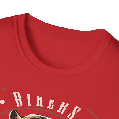 Epic Roaring Tiger Biker T-Shirt - Motorcycle Mechanic Wrench Tee - "Bikers For Life" Vintage Design Gift