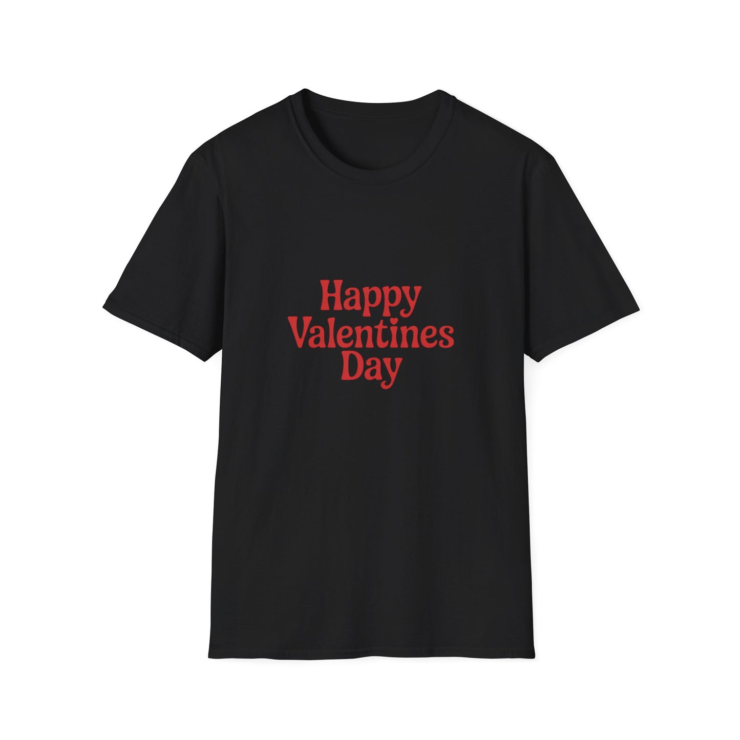 Charming Happy Valentines Day T-Shirt | Sweet Retro Love Tee with Heart 'i' | Perfect Romantic Gift Idea