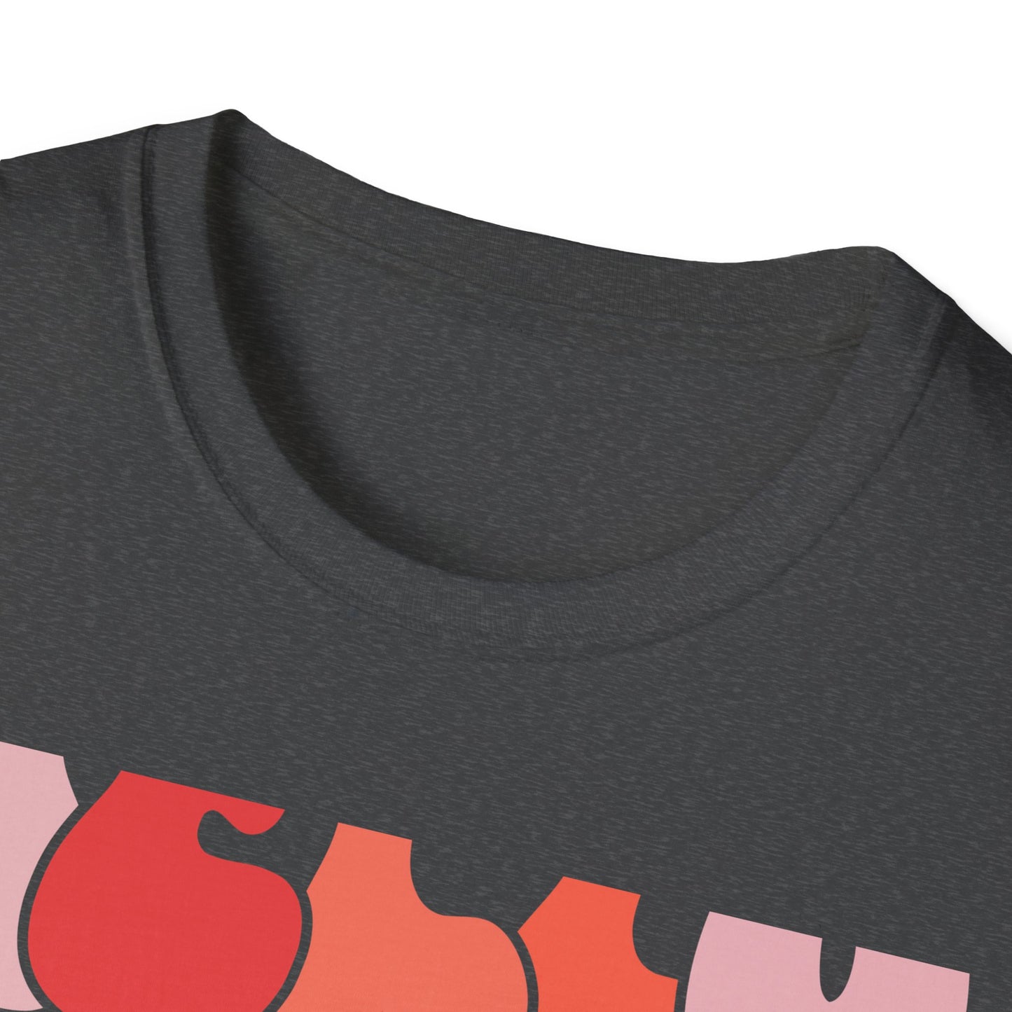 Groovy Hello Valentine T-Shirt - Retro 70s Style Tee with Checkerboard Print | Trendy Valentine's Day Gift for Her