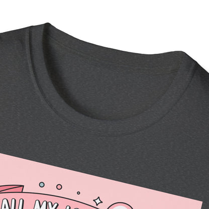 Adorable "All My Love Is Yours" Valentine's Day T-Shirt - Sweet Heart & Gift Boxes Tee | Perfect Romantic Gift for Her