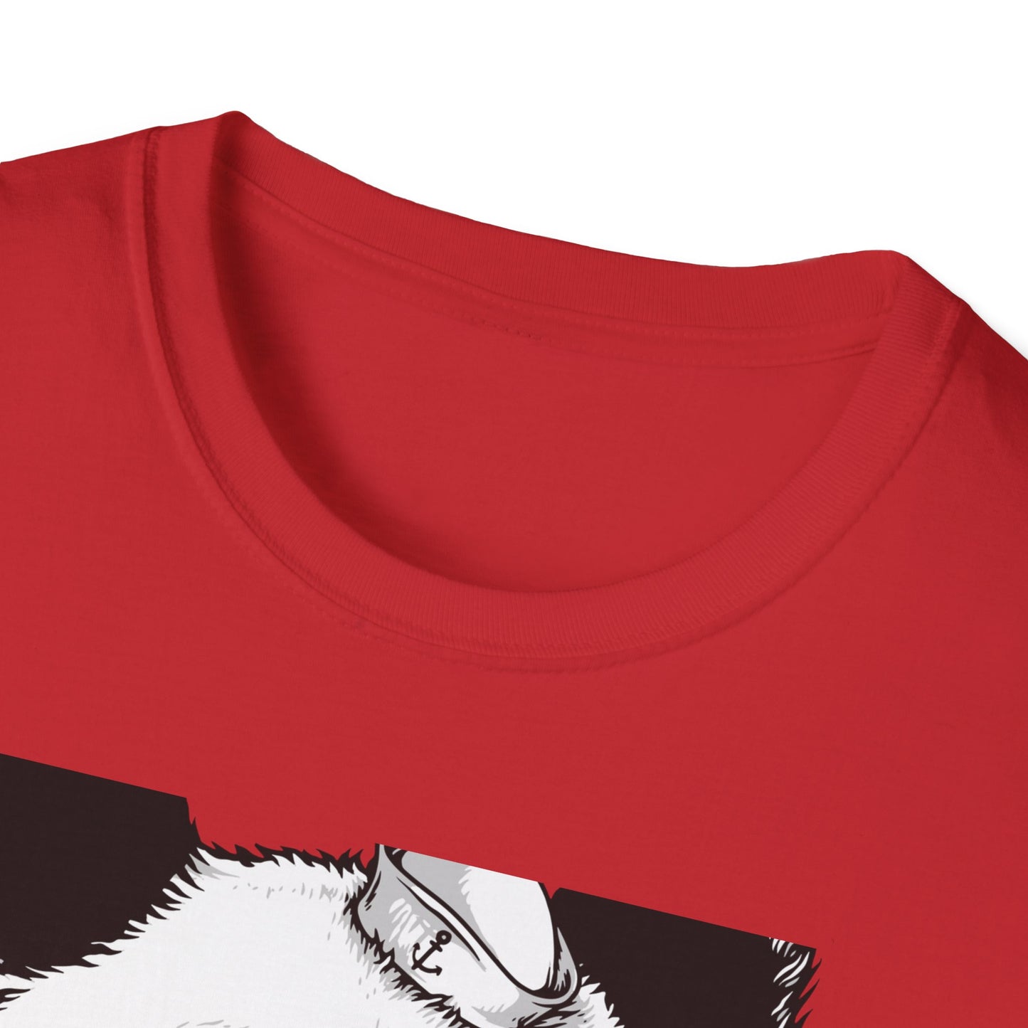 Fierce Sailor Panda T-Shirt | Unique Nautical Roaring Animal Graphic Tee for Bold Style
