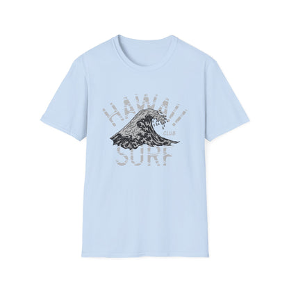 Epic Hawaii Surf Club T-Shirt - Vintage Wave Graphic Tee for Ocean Lovers | Classic Beach Life Summer Apparel