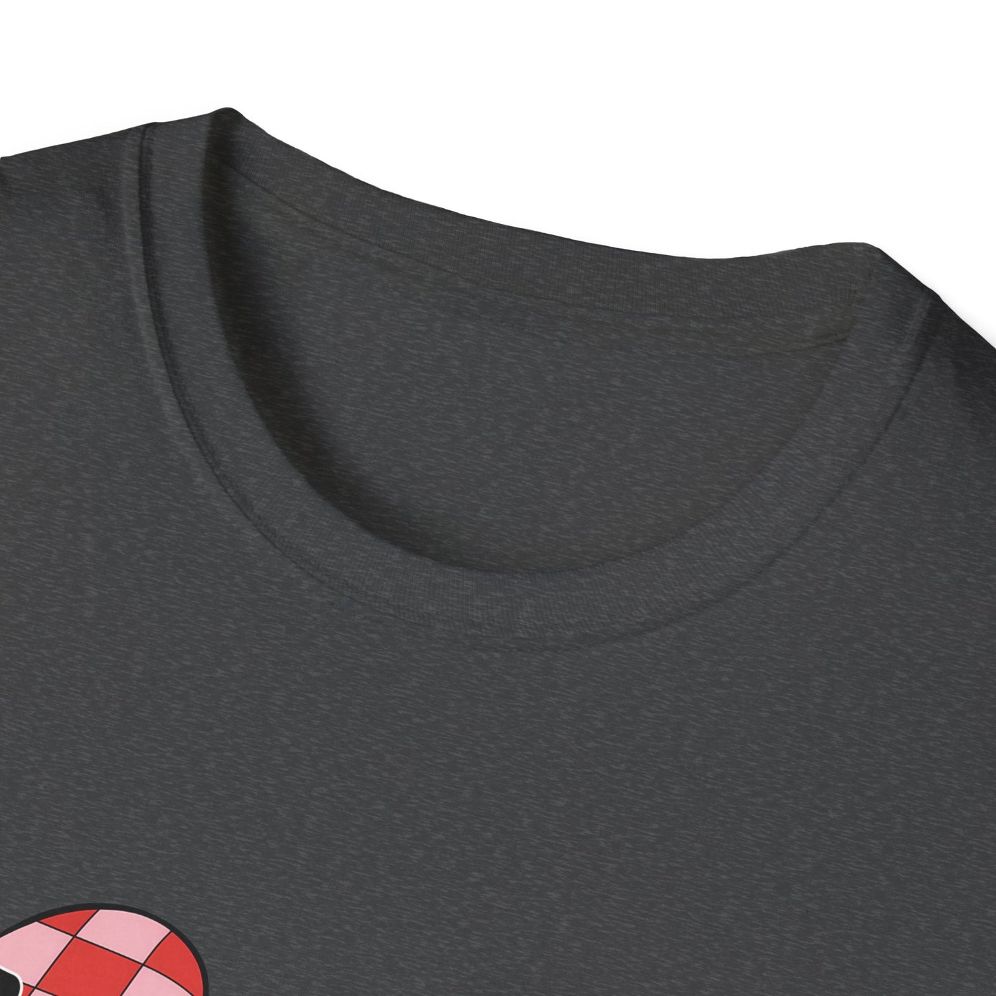 Heartfelt TEACH Hearts T-Shirt | Groovy Valentine's Gift for Educators | Trendy Teacher Appreciation Tee