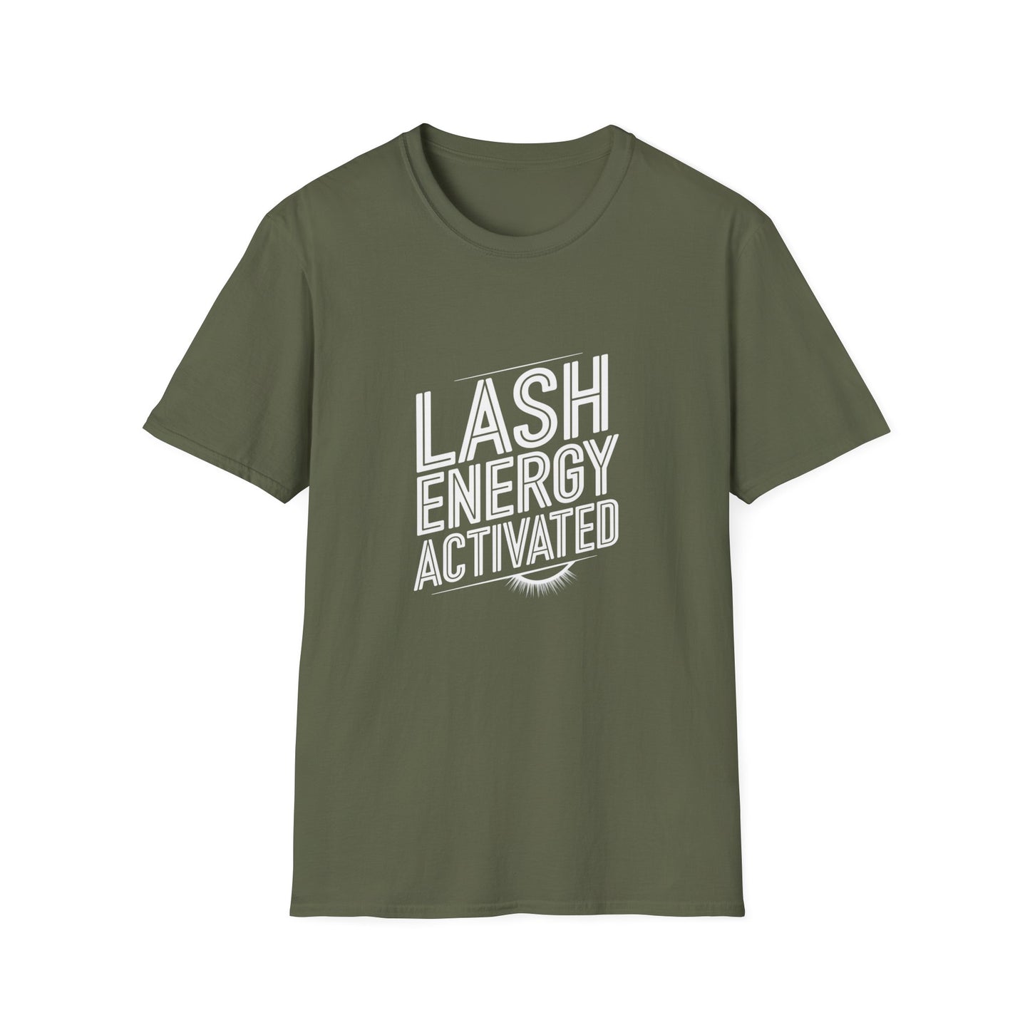 Lash Energy Activated T-Shirt | Chic Beauty & Lash Tech Tee | Empowering Style for Makeup Artists & Enthusiasts | Must-Have