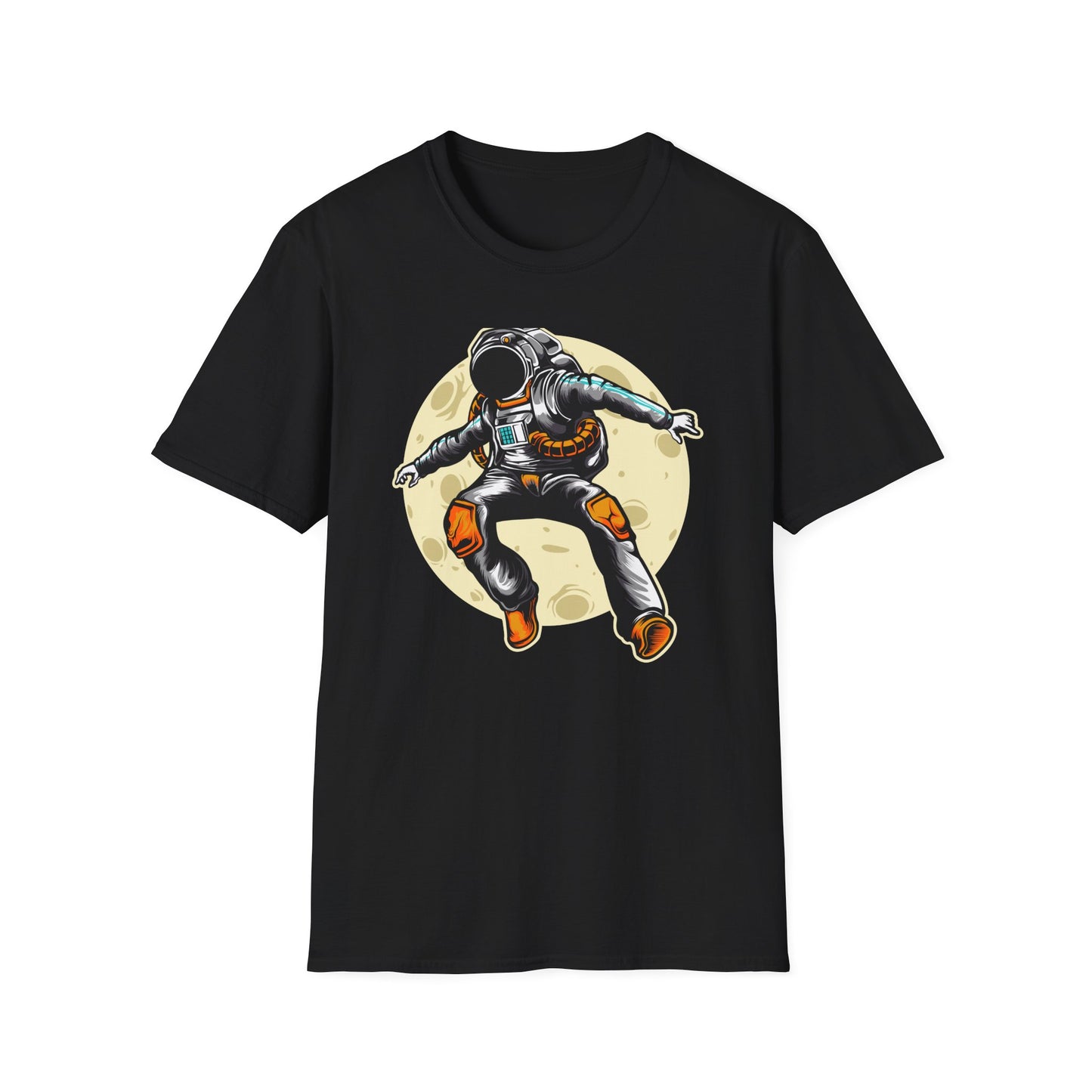 Epic Astronaut Moon Float T-Shirt | Gravity-Defying Space Explorer Tee | Cool Cosmic Gift for Men & Women