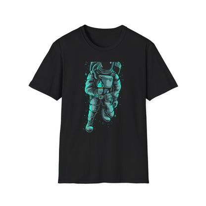 Epic Astronaut Ice Cream T-Shirt - Cool Galactic Space Explorer Tee for Sci-Fi Fans & Sweet Treat Lovers