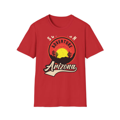 Southern Arizona Adventure T-Shirt: Vintage Desert Sunset & Cactus Tee - Explore the Southwest!