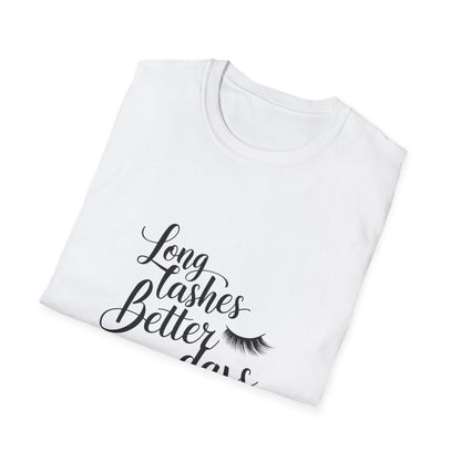 My Lashes My Life T-Shirt | Chic Eyelash Love Tee | Glam Beauty Statement Top for Lash Enthusiasts & Pros - Must-Have!