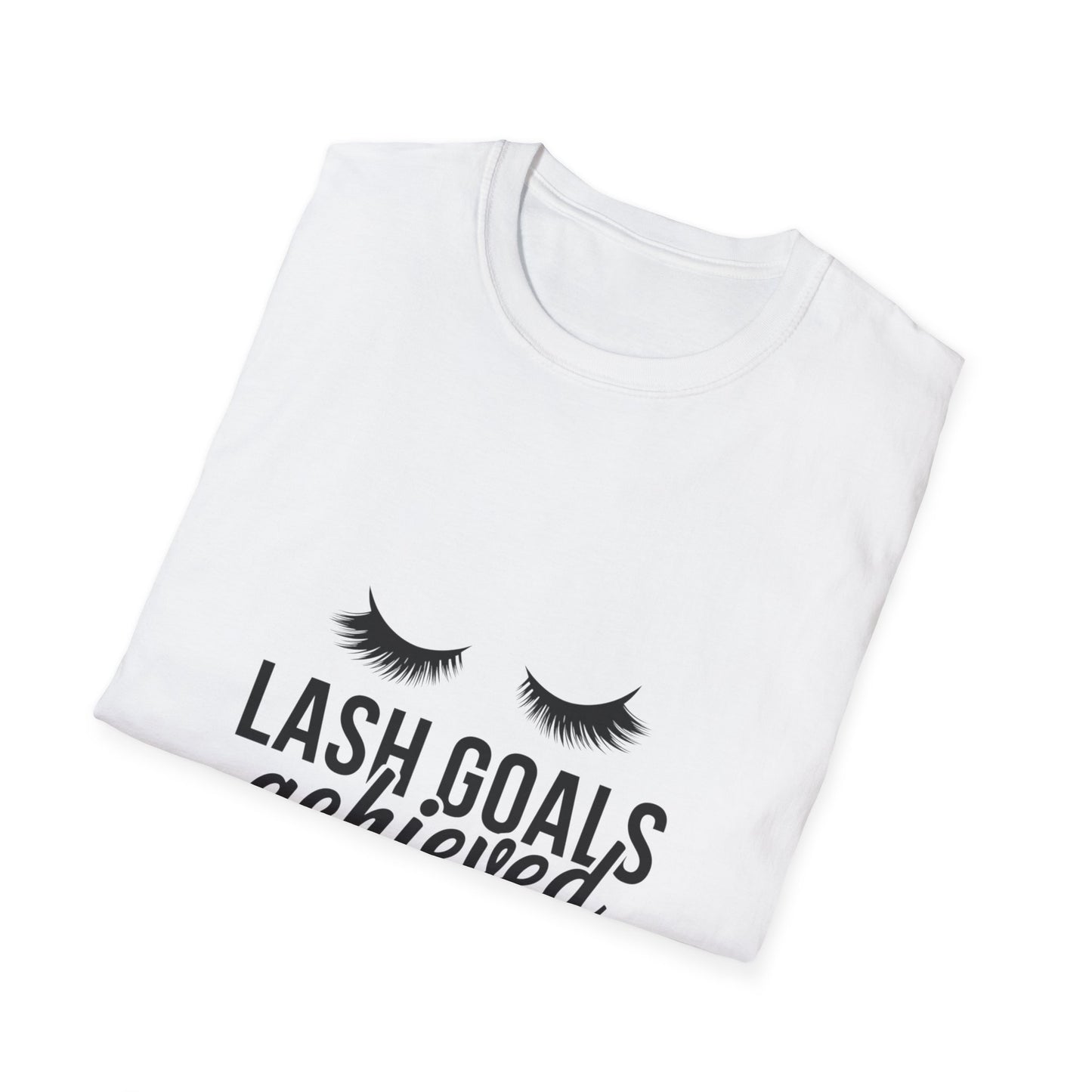 Mysterious Glam Eyelashes T-Shirt | Chic Beauty Fashion Tee | Unique Gift for Her | Stunning Dark Design