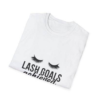 Mysterious Glam Eyelashes T-Shirt | Chic Beauty Fashion Tee | Unique Gift for Her | Stunning Dark Design