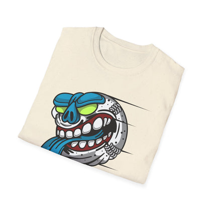 Epic Wild Face T-Shirt - Speedy Cartoon Monster Tongue Tee for Edgy Streetwear & Unique Style