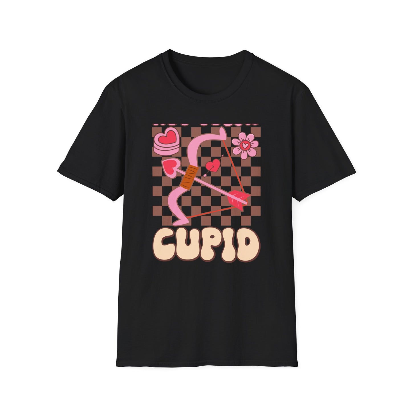 Sassy "Not Today Cupid" T-Shirt | Groovy Anti-Valentine's Day Heart Arrow Tee | Funny Retro Single Awareness Gift