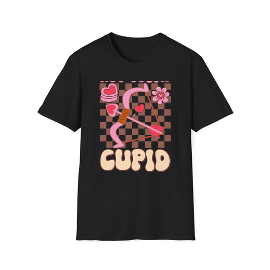 Sassy "Not Today Cupid" T-Shirt | Groovy Anti-Valentine's Day Heart Arrow Tee | Funny Retro Single Awareness Gift