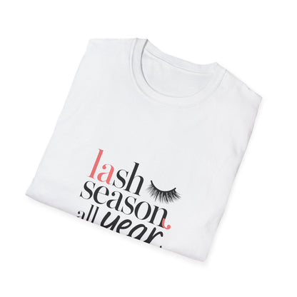 Chic 'La Lashes' Glam T-Shirt | Stunning Beauty & Makeup Artist Tee - Perfect for Lash Lovers!