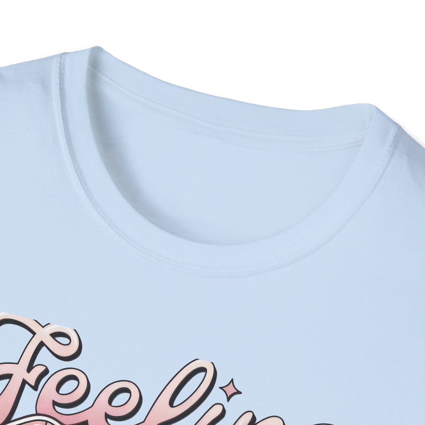 Sweet Feeling Lucky Dice & Hearts T-Shirt - Trendy Kawaii Love Charm Tee for Women & Teens