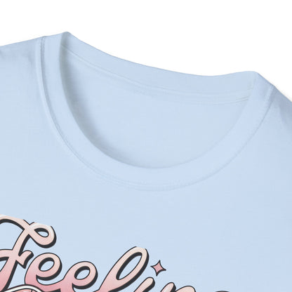 Sweet Feeling Lucky Dice & Hearts T-Shirt - Trendy Kawaii Love Charm Tee for Women & Teens