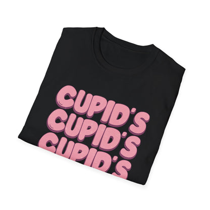 Groovy Cupid's Vibes T-Shirt | Sweet Retro Valentine's Day Love Tee | Adorable Distressed Graphic Gift