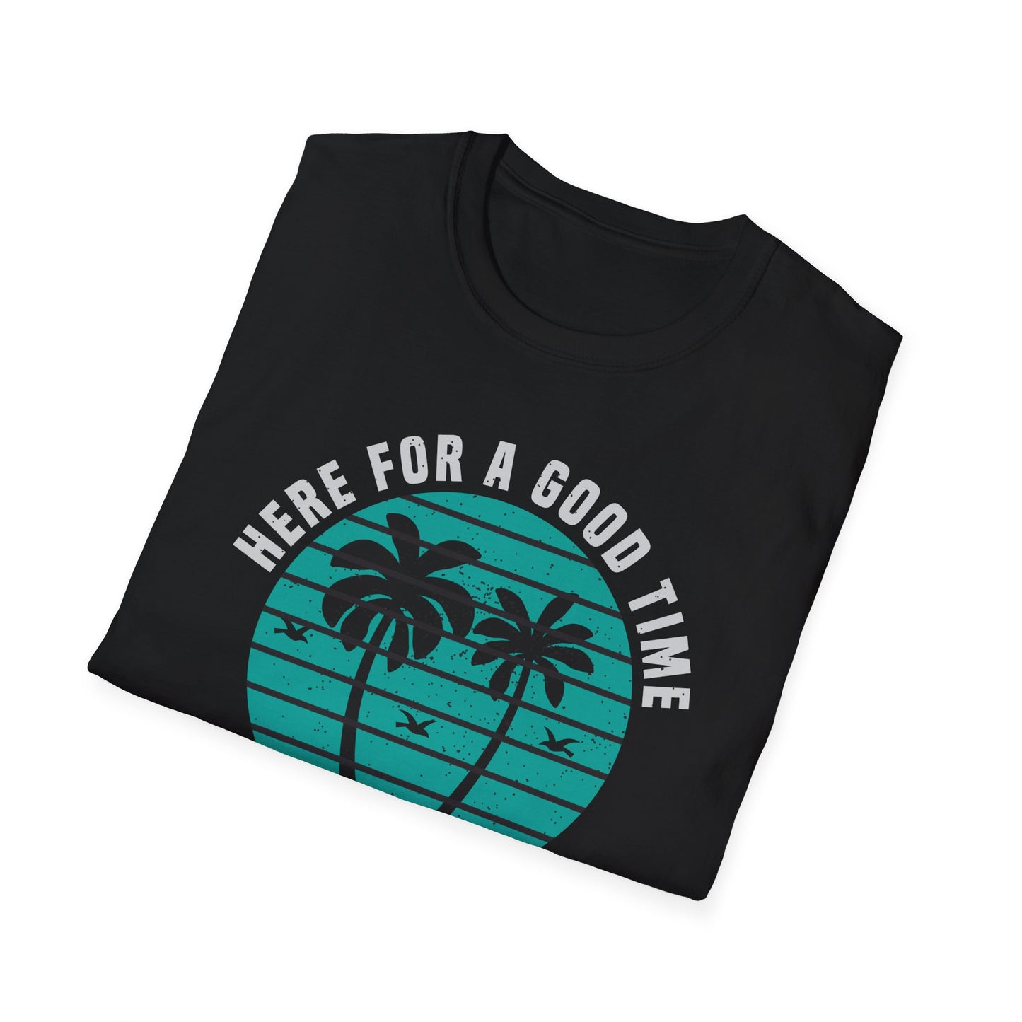 Awesome California Good Time T-Shirt | Retro Palm Tree Beach Vacation Tee | Trendy Summer State Shirt