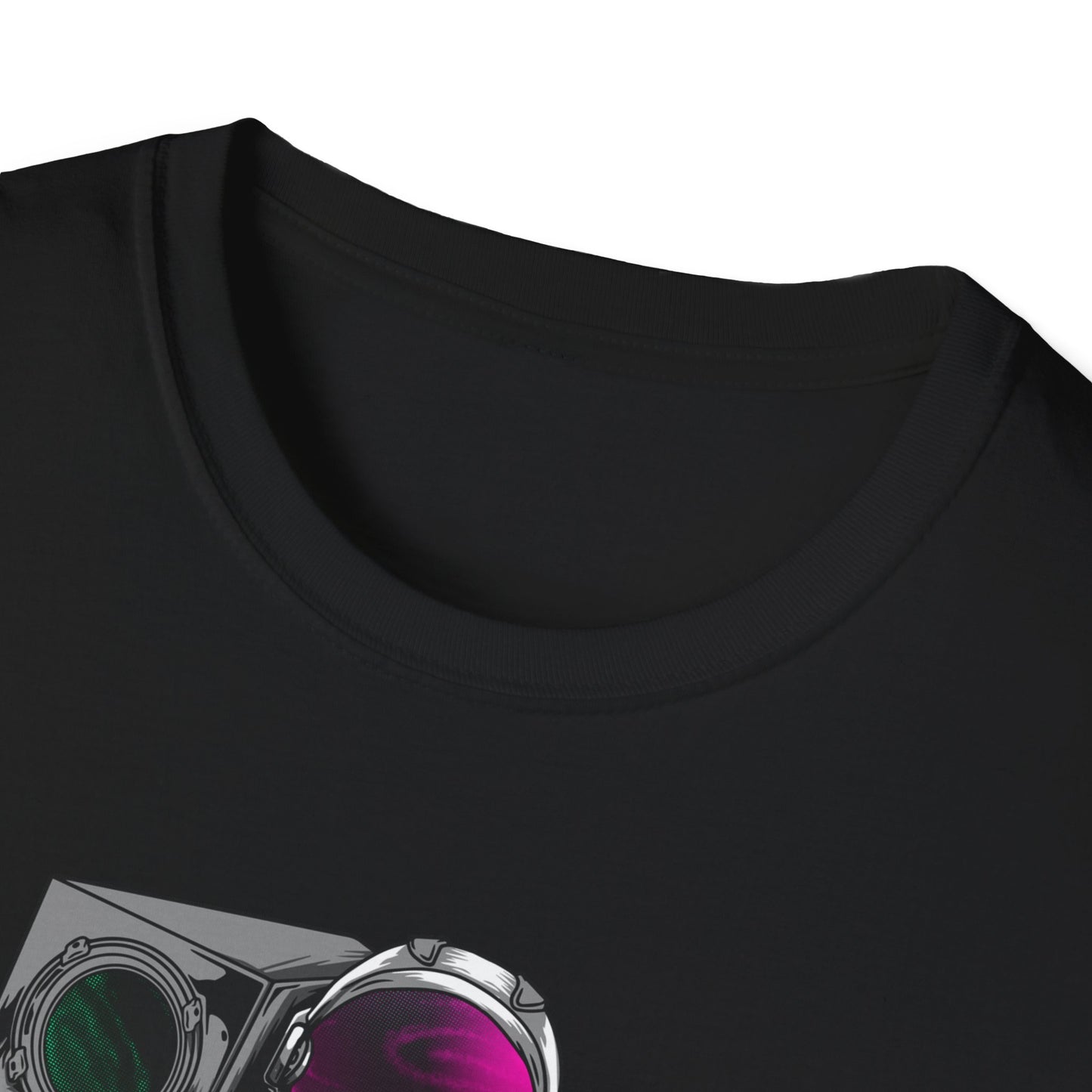 Cosmic Guitarist Astronaut T-Shirt | Electrifying Space Rocker Tee | Vibrant Sci-Fi Music Fan Gift